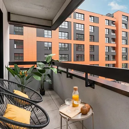 Apartmán Doki Living By Blue Mandarin Parking & Foodhall Gdaňsk