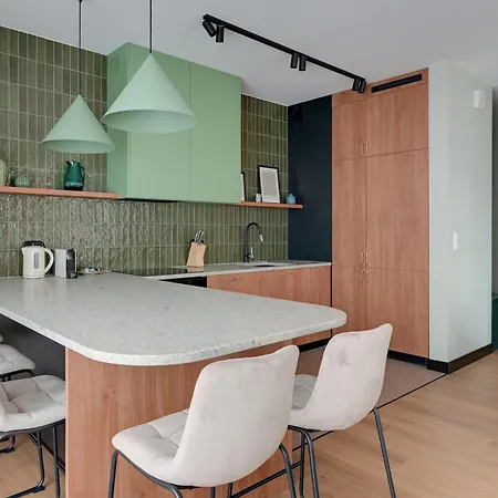 Apartmán Doki Living By Blue Mandarin Parking & Foodhall Gdaňsk