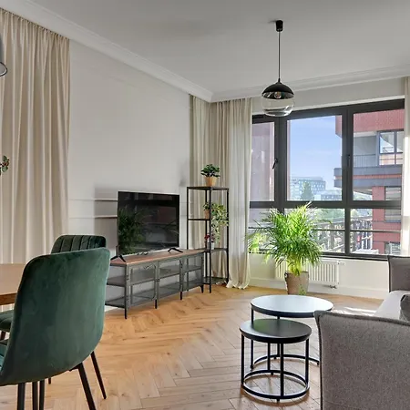 Apartment Doki Living By Blue Mandarin Parking & Foodhall Gdansk