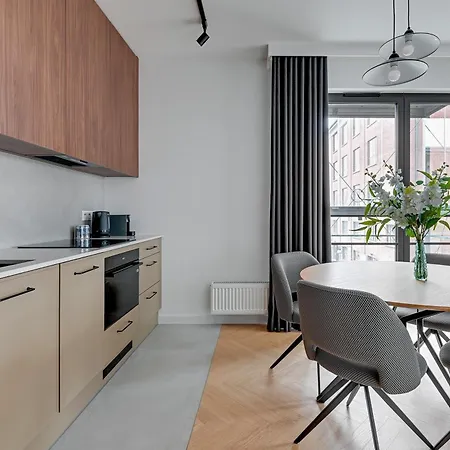 Apartment Doki Living By Blue Mandarin Parking & Foodhall Gdansk