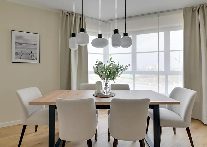 Апартаменты Doki Living By Blue Mandarin Parking & Foodhall Гданьск